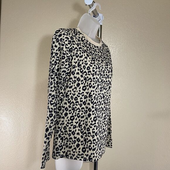 Blooming Jelly Women’s Leopard Print Long Sleeve Size S - Picture 3 of 7